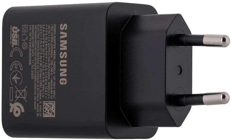 Samsung PD 45W Type-C sieninis pakrovėjas (be laido) Juodas