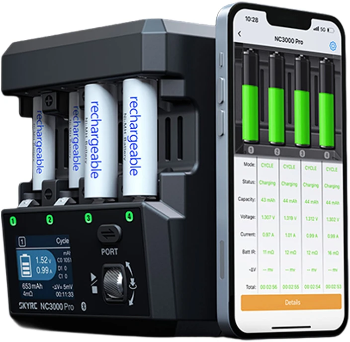 „SkyRC NC3000 Pro“ įkroviklis
