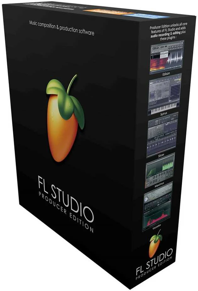 Image Line Muzikos Programinė Įranga - FL Studio 20 Prodiuserio Leidimas Dėžutėje