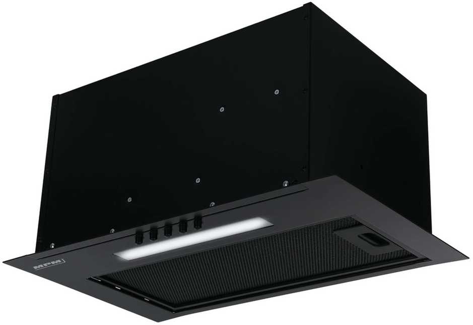 Įmontuojamas gartraukis MPM-45-OW-05, Juodos spalvos
