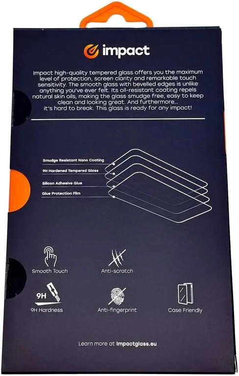 Impact Apsauginis stiklas (skaidrus) iPhone 17 Pro Max / 16 Pro Max.