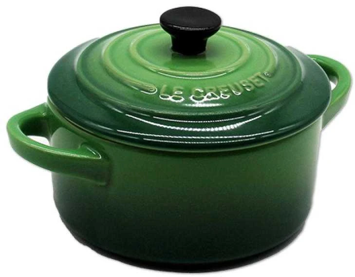 Indai - Le Creuset Mini Cocotte 0.25L su Dangteliu 138x44x81mm Bambuko Žalia