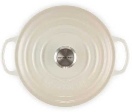 Le Creuset Signature Roaster apvalus 20 cm meringue (21177207164430)
