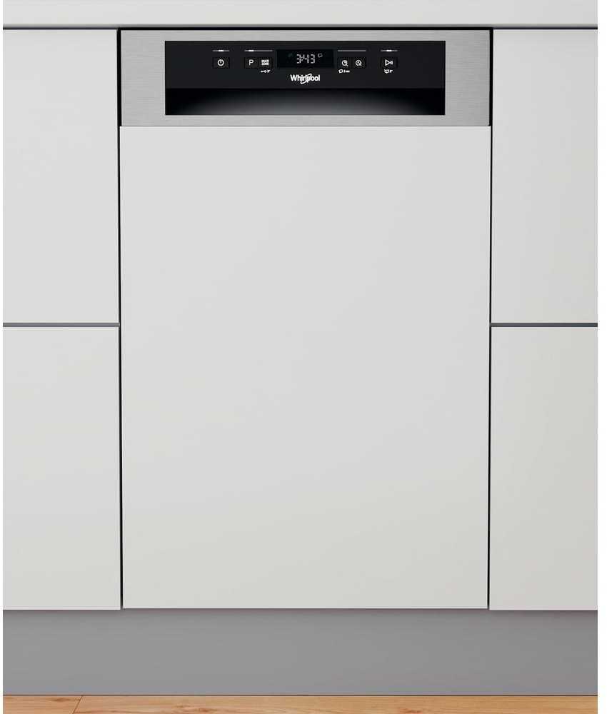 Indaplovė - Whirlpool WSBC 3M27 X Po Stalviršiu 10 Indų Komplektų E