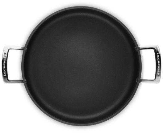 Indų Rinkinys - Le Creuset Patvarus Nelipnus Sautėjus 28cm su Stiklo Dangčiu