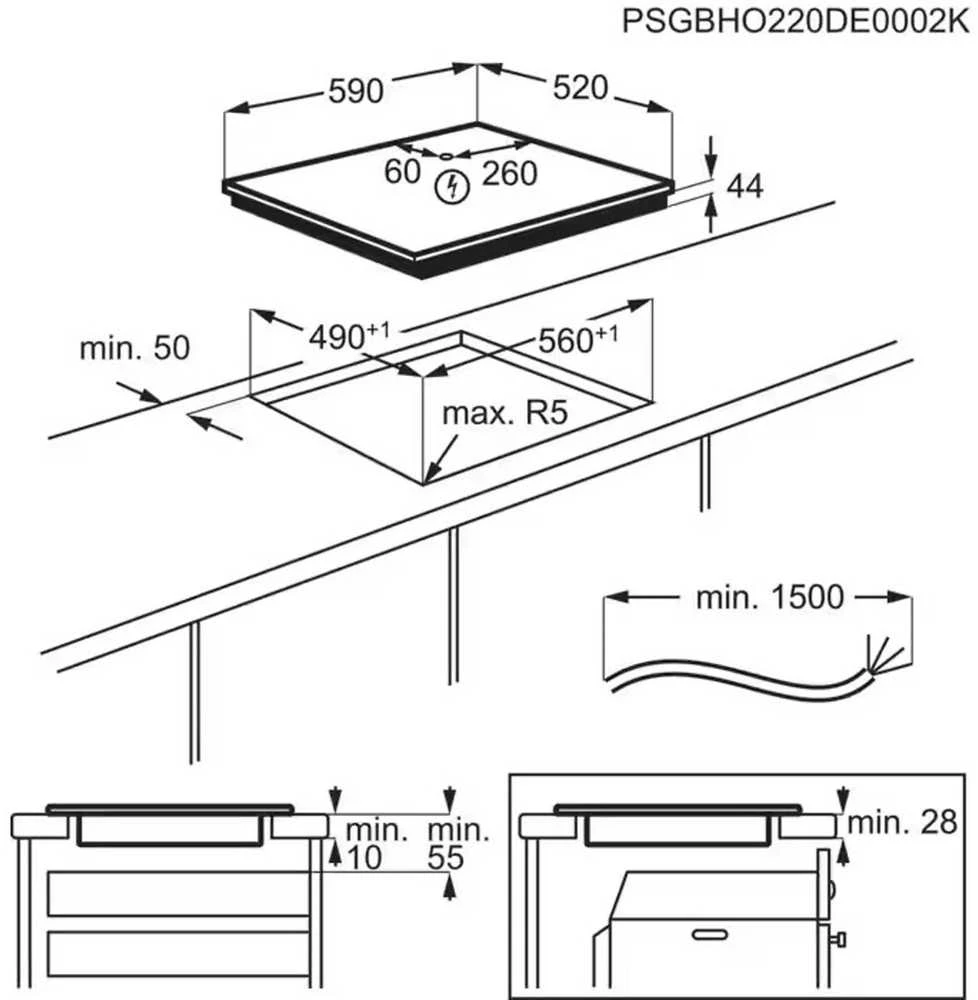 Kaitlentė Electrolux EIT60433CT