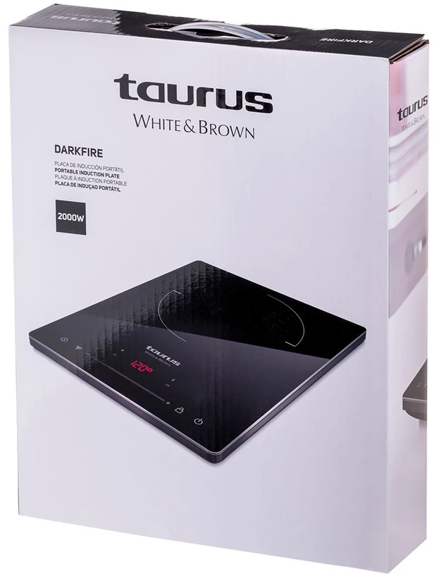 Laisvai pastatoma indukcinė kaitlentė „Taurus Darkfire“