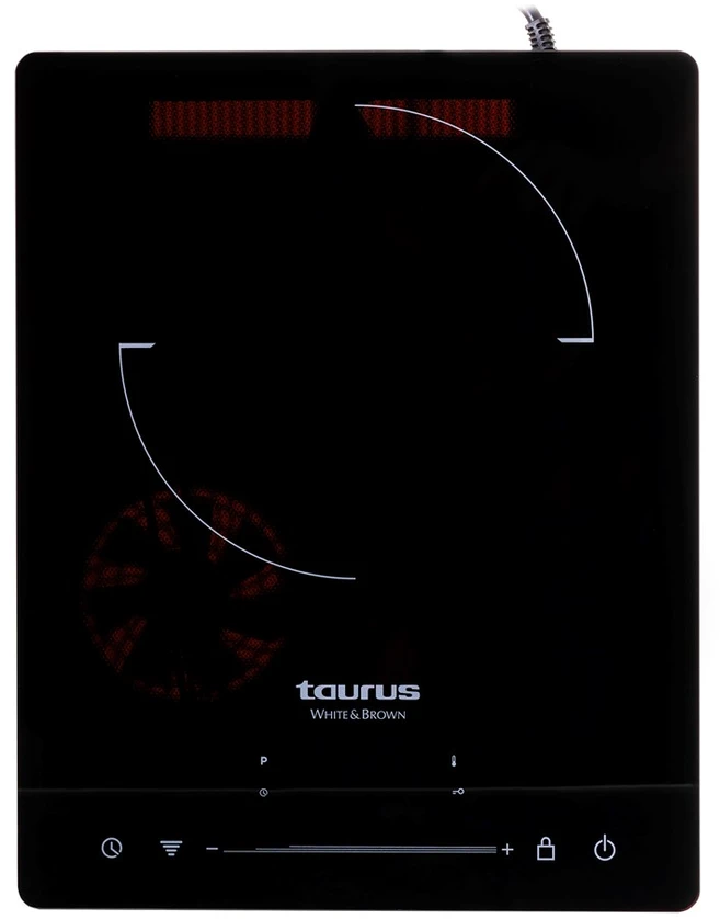 Laisvai pastatoma indukcinė kaitlentė „Taurus Darkfire“