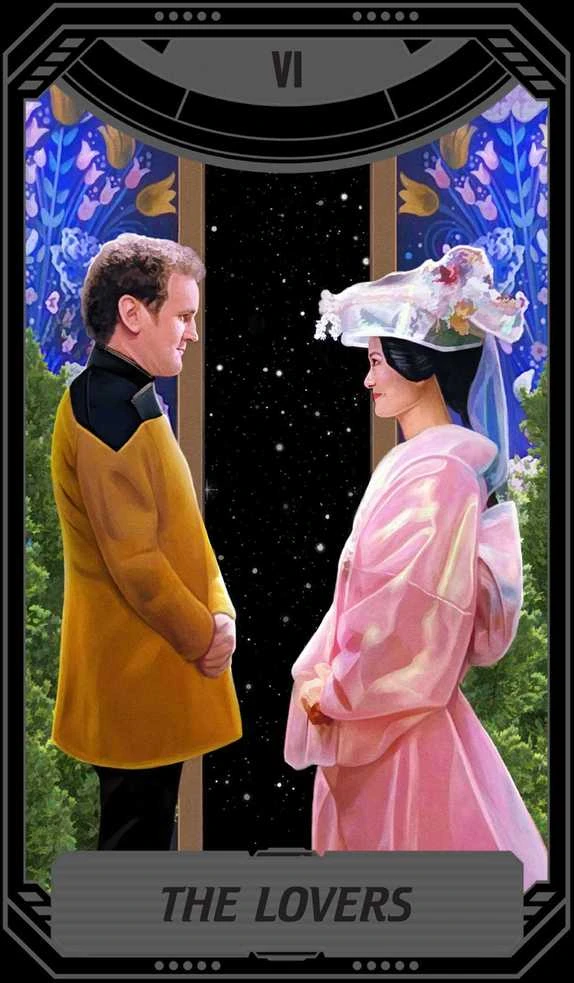 Star Trek: The Next Generation Taro kortos Insight Editions