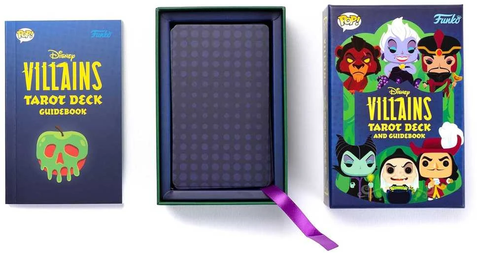 Insight Editions Disney piktadariai taro kaladė – 78 kortos ir iliustruotas vadovas