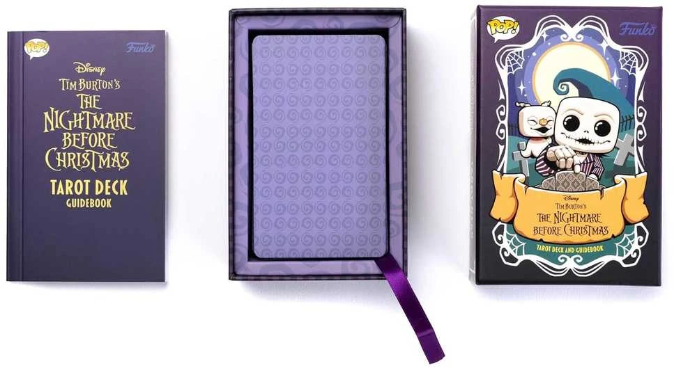 Insight Editions Disney Košmaras prieš Kalėdas taro kortos – 78 kortų iliustruota kaladė