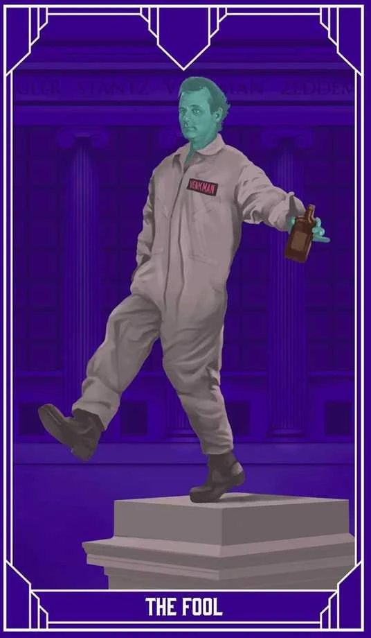 Insight Editions Taro kortų rinkinys - Ghostbusters Toro Kortos 78 Kortos su 128 Puslapių Gidu