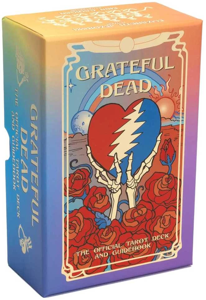 Insight Editions Grateful Dead taro kaladė su vadovu – 78 kortos, oficiali kolekcinė