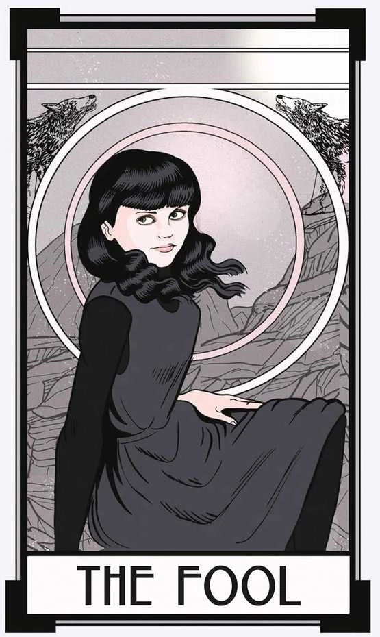 Insight Editions Taro kortų rinkinys - Christina Ricci Katė Pilna Vorų 78 Kortos 128 Puslapių Gidas