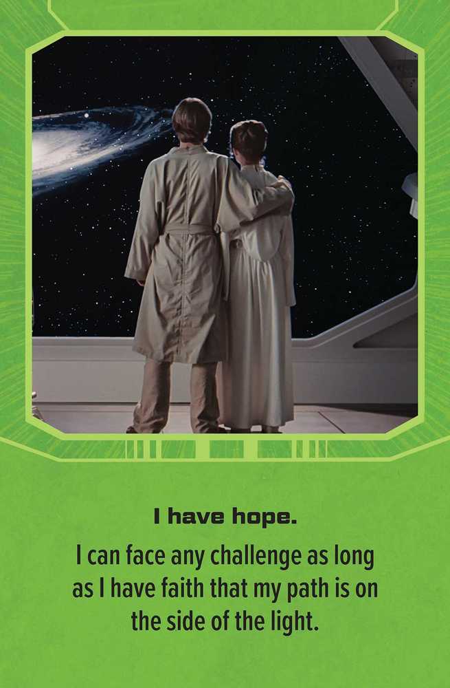 KNYGA Star Wars Affirmation kortos Insight Editions