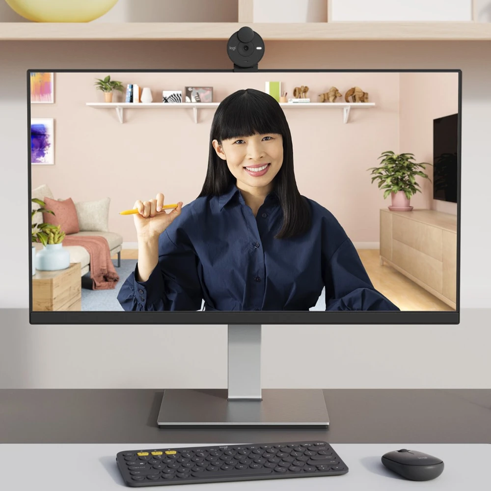 LOGITECH BRIO 305 žiniatinklio kamera, spalvota 2 MP 1920 x 1080 720p 1080p garso USB-C