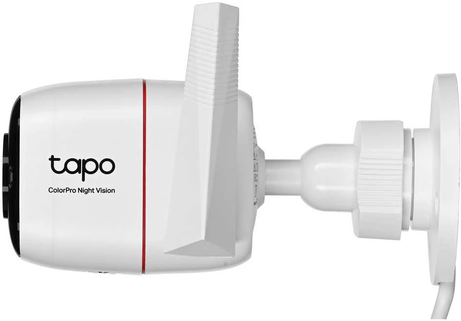 TP-LINK | ColorPro Outdoor Security Wi-Fi kamera | Tapo C325WB | Kulka | 4 MP | F1.0 | IP66 | H.264 | „MicroSD“, iki 512 GB