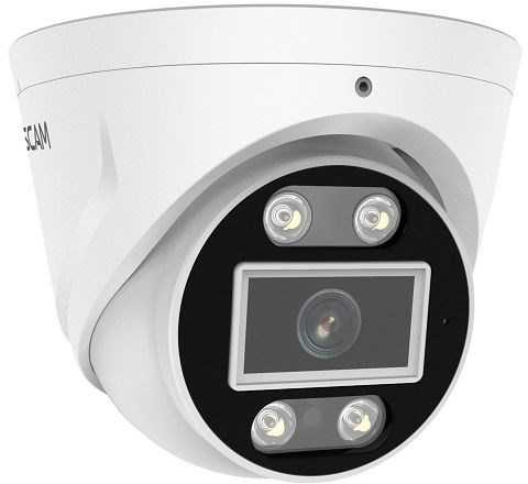 IP Kamera - Foscam T8EP 8MP POE, Balta