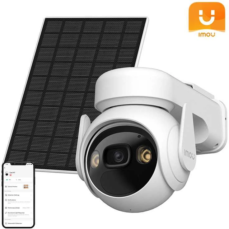 „Imou Cell PT Lite 3MP“ su saulės baterija
