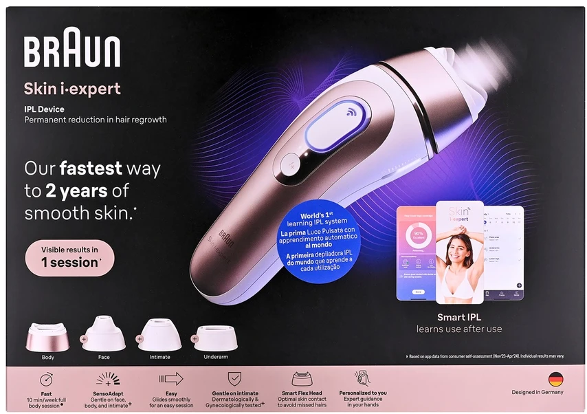 Braun Skin i·expert Pro 7 PL7432 IPL rožinė