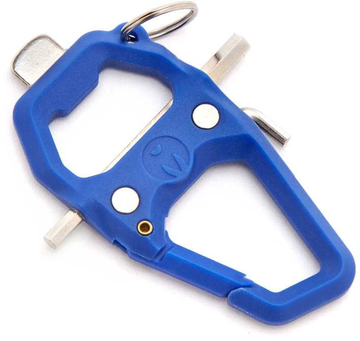 Įrankis - 3 Legged Thing Toolz Multi Function Carabiner 20vnt Mėlyna