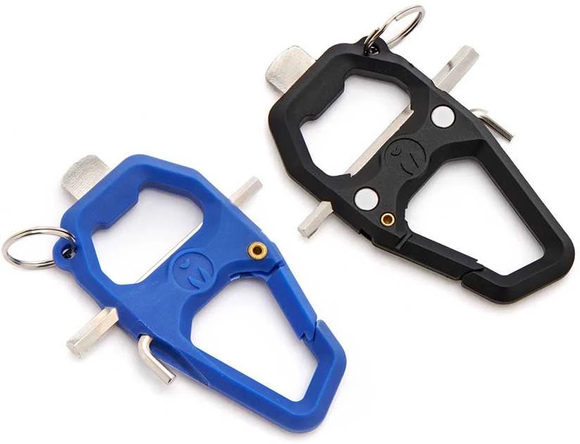 Įrankis - 3 Legged Thing TOOLZ2 Multifunctional Carabiner Keychain Mėlyna & Tamsi
