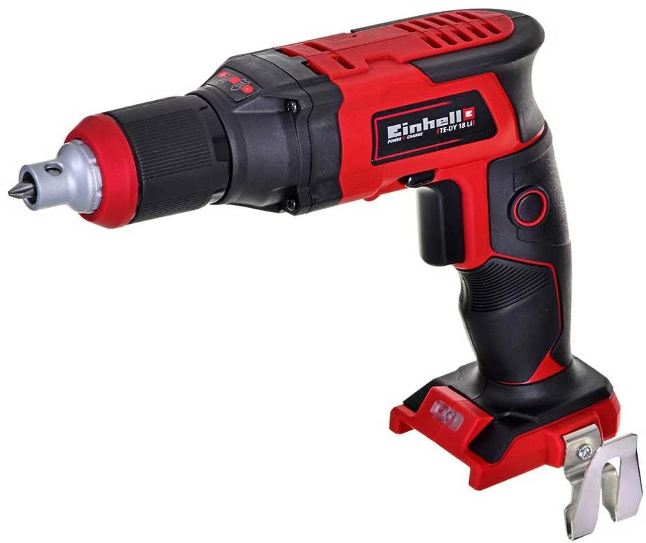 Įrankis - Einhell Gipsplokščių Atsuktuvas Aku TE-DY 18 Li-Solo Juoda/Raudona