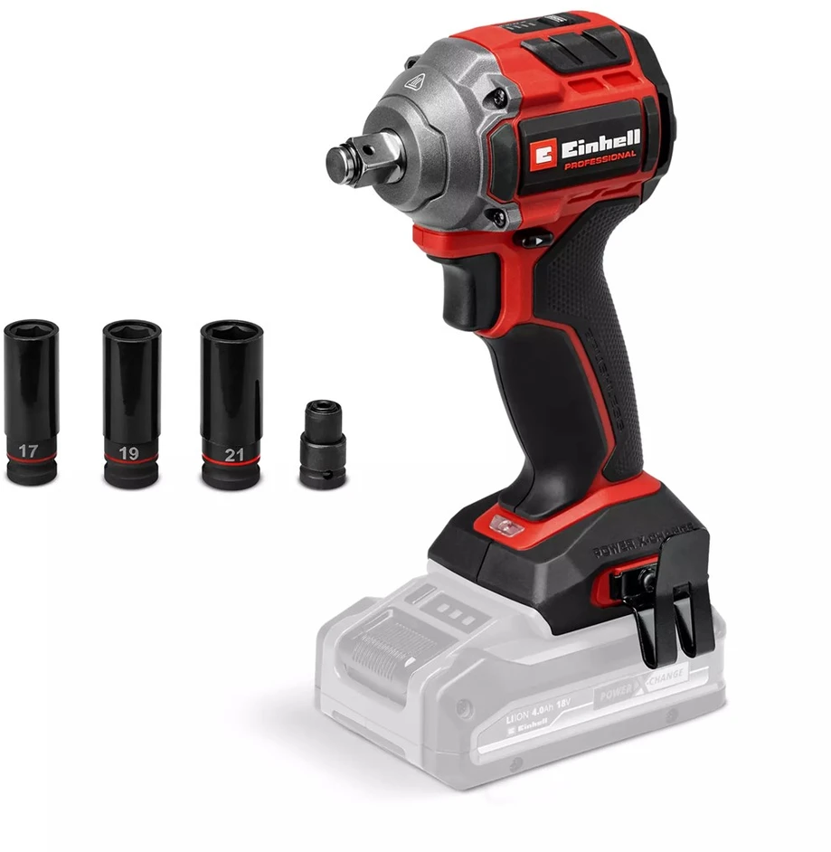 Smūginis veržliasūkis Einhell TP-CW 18/260-C Li BL - Solo; 18 V (be akumuliatoriaus ir pakrovėjo)