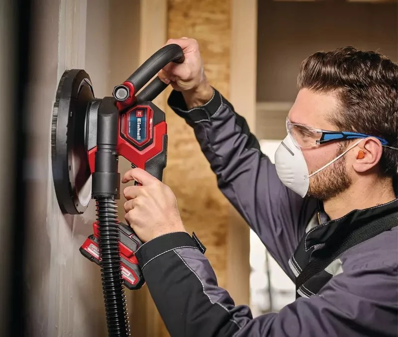 Einhell TP-DWS 18/225 Li BL Floor sander 1200 RPM Juodas, Raudona