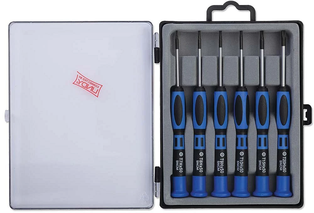 Įrankis - LINDY Kompiuterių Techniko Profesionalus Torx Rinkinys 6-Vnt 50mm
