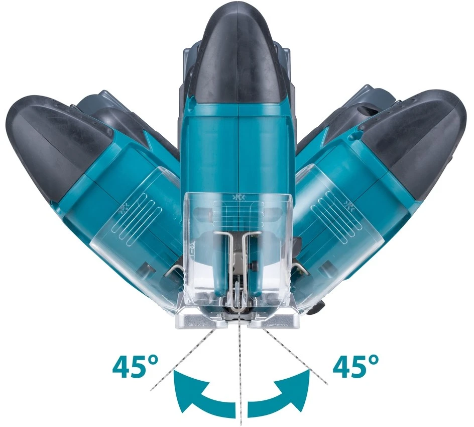 Makita DJV186Z Akumuliatorinis siaurapjūklis 18 V Li-on, 0 - 2,900 minˉ¹, 65mm, Be akumuliatorių ir kroviklio!