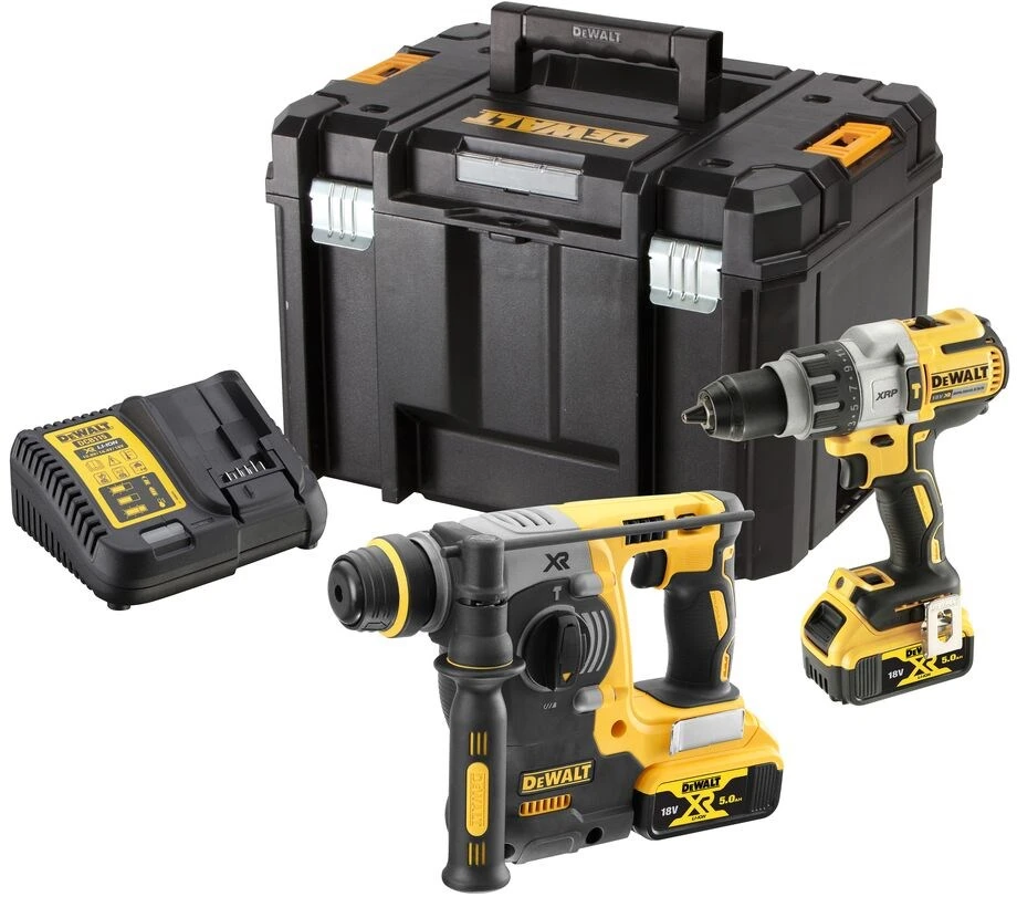 DEWALT DCK229P2T 18 V kombinuotas elektrinių įrankių rinkinys