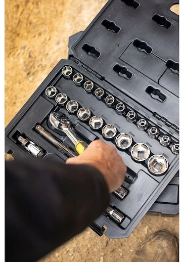 Stanley ST.Rinkinys SU RETKETU 1/2" IR PRIEDAIS 24 VNT.