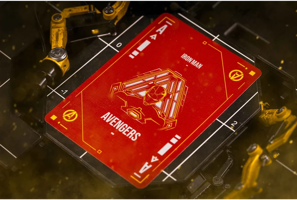 Iron Man Civil War Mk 46 Žaidimo Kortos (popierinės) Difatta