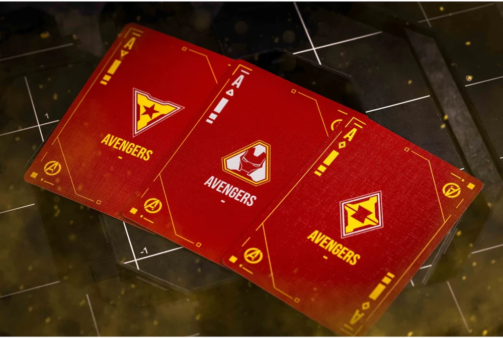 Iron Man Civil War Mk 46 Žaidimo Kortos (popierinės) Difatta
