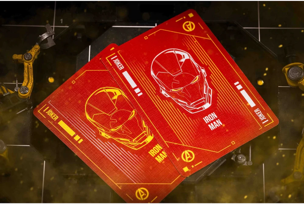 Iron Man Civil War Mk 46 Žaidimo Kortos (popierinės) Difatta