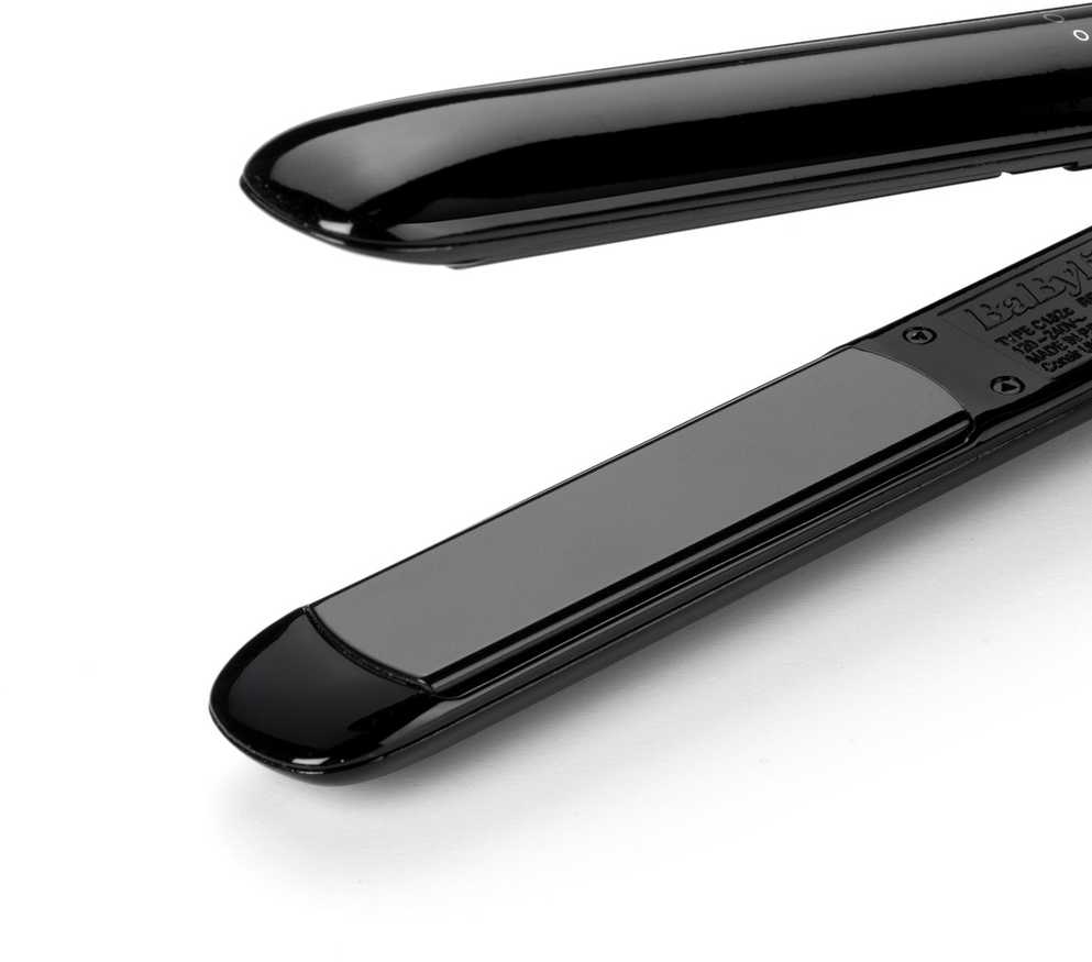 BaByliss ST255E plaukų formavimo šukos Tiesinimo žnyplės Šiltas Juoda, Auksas 2 m
