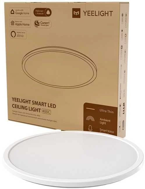 Lubinis šviestuvas Yeelight Smart Ultra Slim LED lubų šviestuvas C2201C400 | YLXDD-0034 | 24 W | 2700-6500 K | Led | 220-240 V