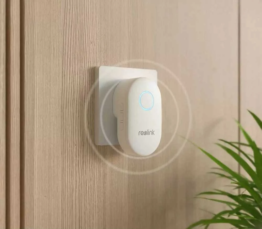 Reolink | Išmanusis 2K+ laidinis WiFi vaizdo durų skambutis su varpeliu | Bevielis internetas