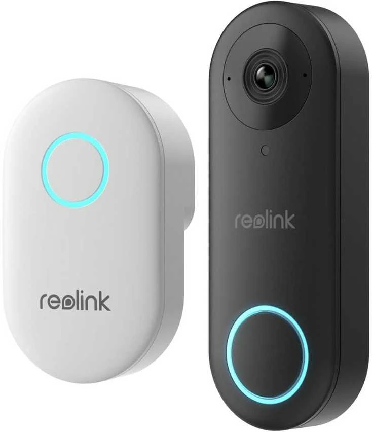 Reolink | Išmanusis 2K+ laidinis WiFi vaizdo durų skambutis su varpeliu | Bevielis internetas
