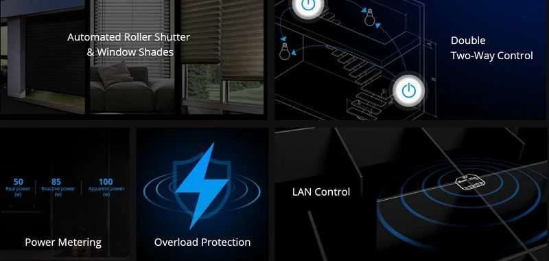 Išmanusis jungiklis WiFi Sonoff Dual R3