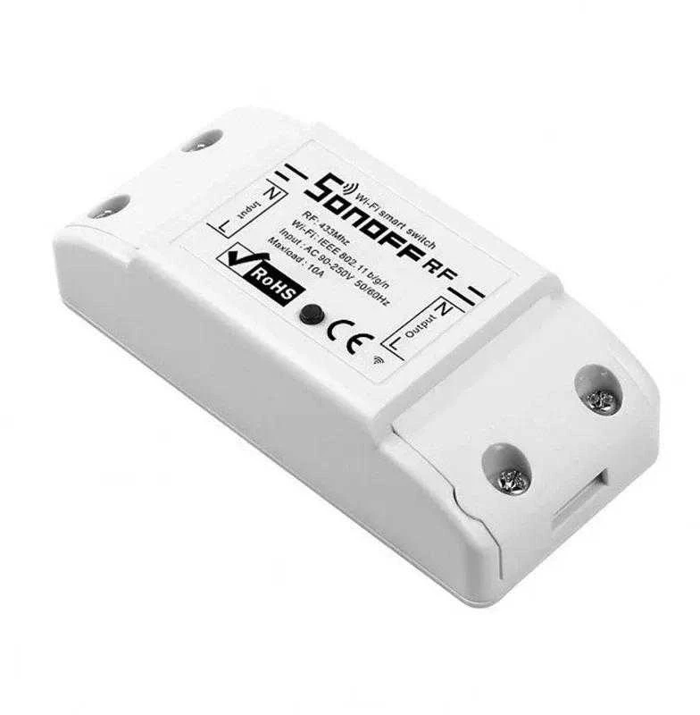 Sonoff RF R2 1 - kanalo išmani relė valdoma WiFi + 433MHz RF - 230VAC 2200W