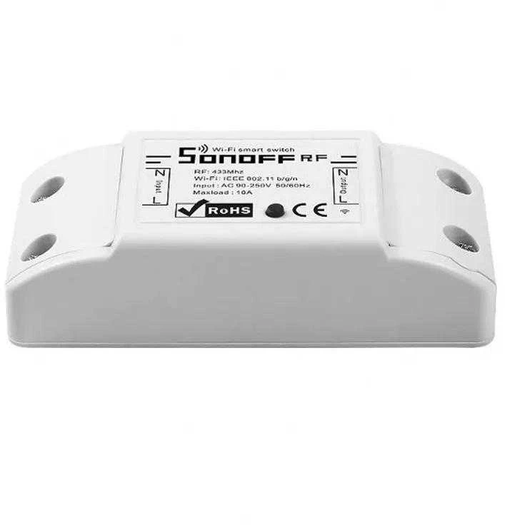 Sonoff RF R2 1 - kanalo išmani relė valdoma WiFi + 433MHz RF - 230VAC 2200W
