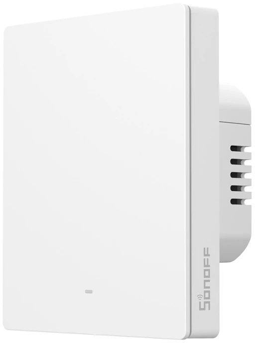Sonoff SwitchMan ZBM5 Zigbee jungiklis 1 klavišo, baltas 80W