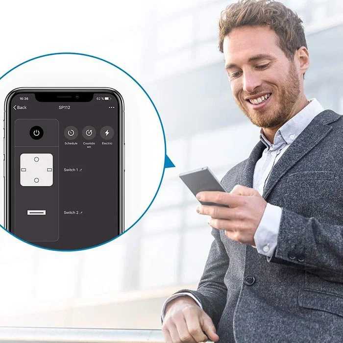 Išmanusis kištukas - Gosund SP112 Išmanusis Wi-Fi kištukas 2xUSB Baltas