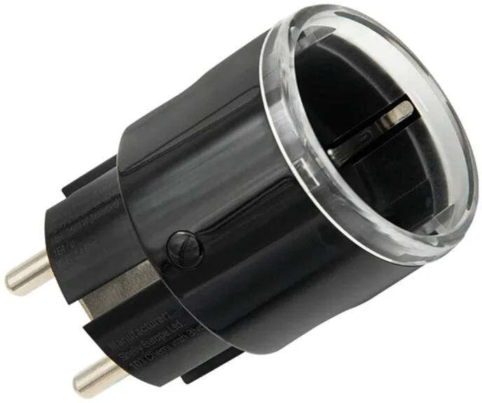 Shelly Group Išmanusis kištukinis lizdas su galios matavimu Shelly Plug S Gen3 Juodas