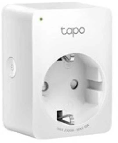 TP-LINK Tapo P100 (1 vnt. pakuotė) mini išmanusis „Wi-Fi“ lizdas, palaikomas „Alexa“ ir „Google Assistant“, 10A