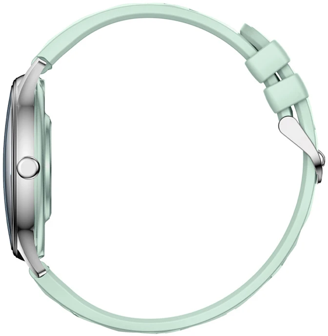 Išmanusis laikrodis COLMI L28 Smart Watch (Sidabrinis-žalias + žalias leather strap)