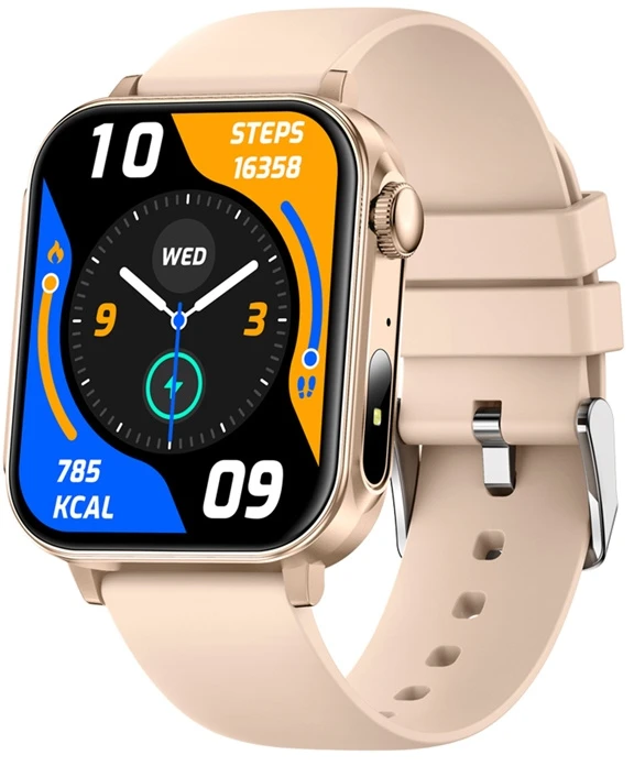 Išmanusis laikrodis Colmi P80 smartwatch (auksinis)