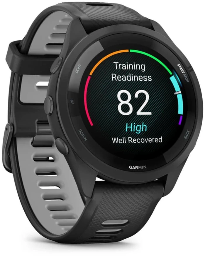 Išmanusis Laikrodis - Garmin Forerunner 265 1.3" AMOLED GPS Wi-Fi Jutiklinis Ekranas Juodas